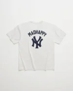 Dark Coffee Madhappy Yankees Washed Heavyweight Tee