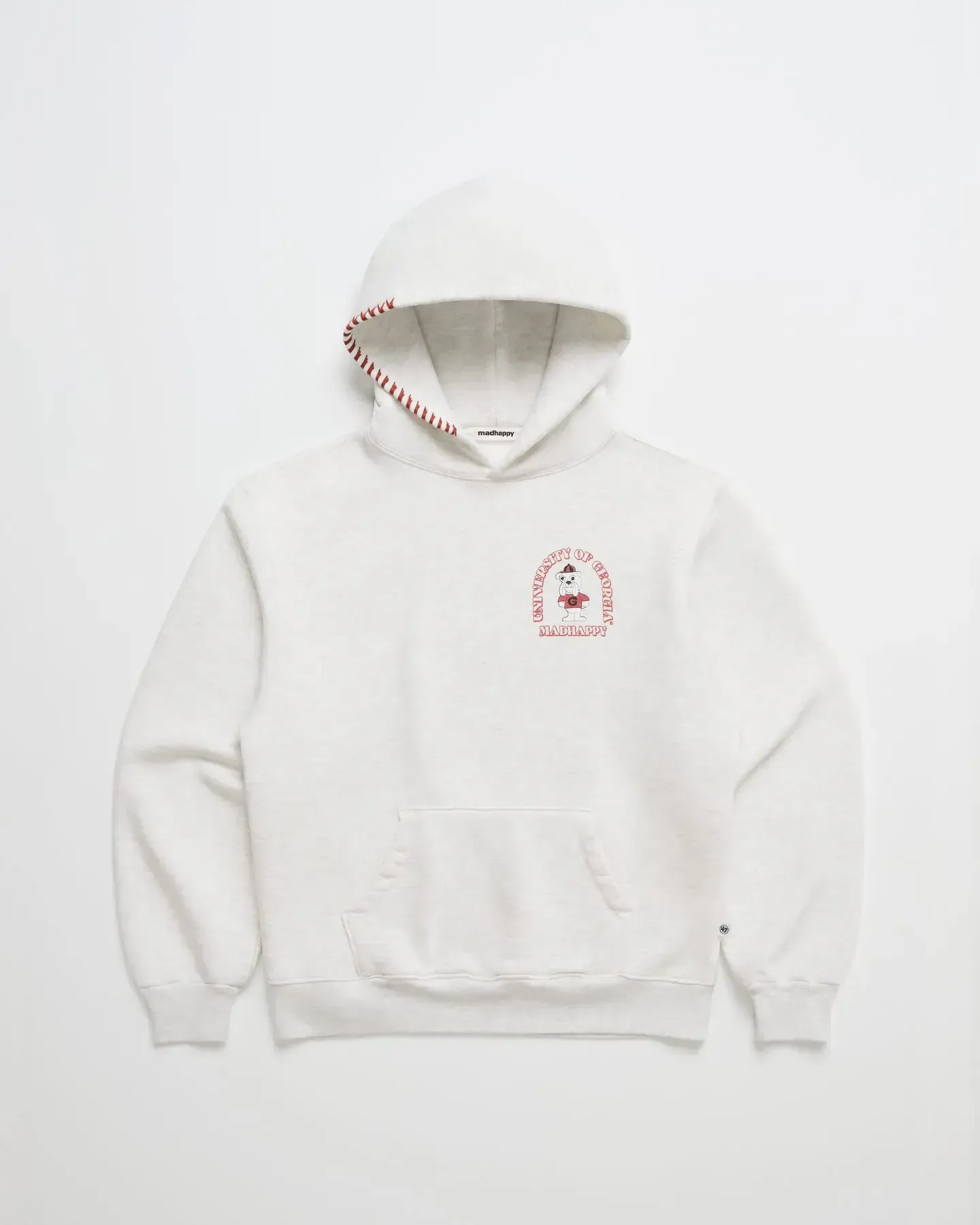 Ash Madhappy University of Georgia Mascot Hoodie Ash Madhappy University of Georgia Mascot Hoodie