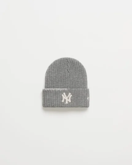 Navy Madhappy Yankees Rib Knit Beanie