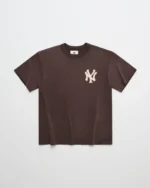 Dark Coffee Madhappy Yankees Washed Heavyweight Tee
