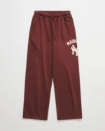 Garnet Madhappy Yankees Washed Straight Sweatpant