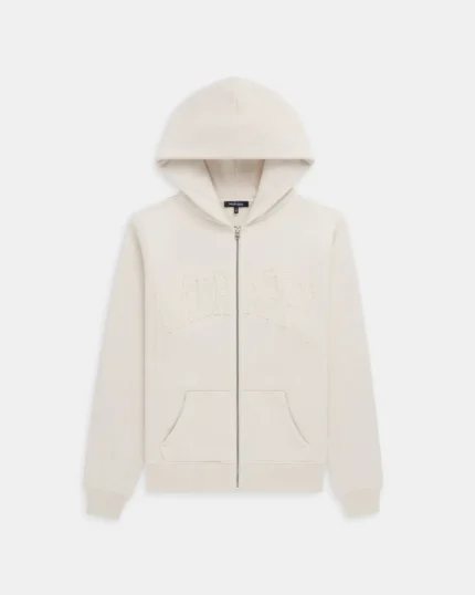 Madhappy Appliqué Fleece Zip Up Hoodie