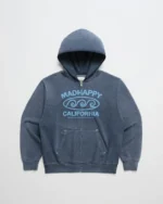Madhappy California Lightweight Fleece Zip Up Hoodie