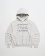 Madhappy California Lightweight Fleece Zip Up Hoodie