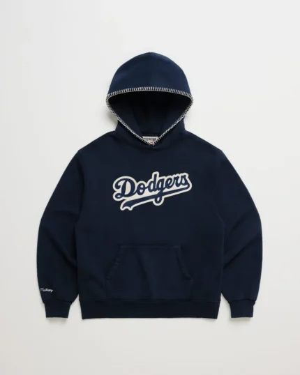 Madhappy Dodgers Appliqué Fleece Hoodie