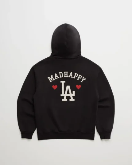 Madhappy Dodgers Heart Fleece Hoodie
