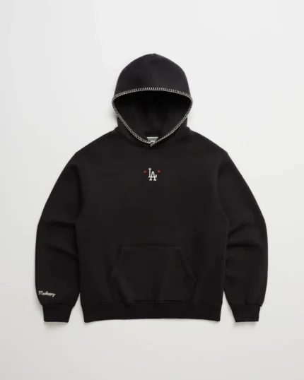 Madhappy Dodgers Heart Fleece Hoodie
