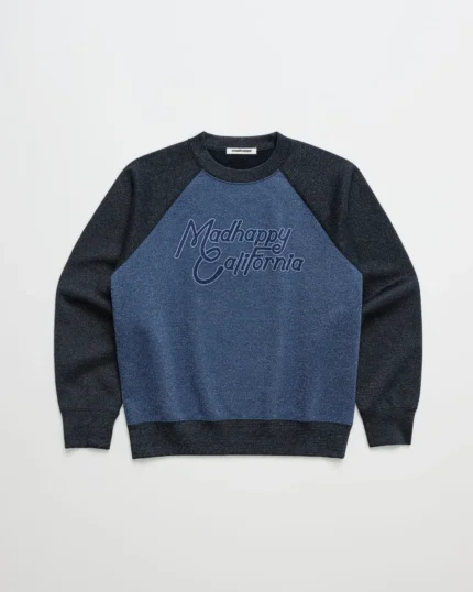 Madhappy Glitter Midweight Raglan Crewneck