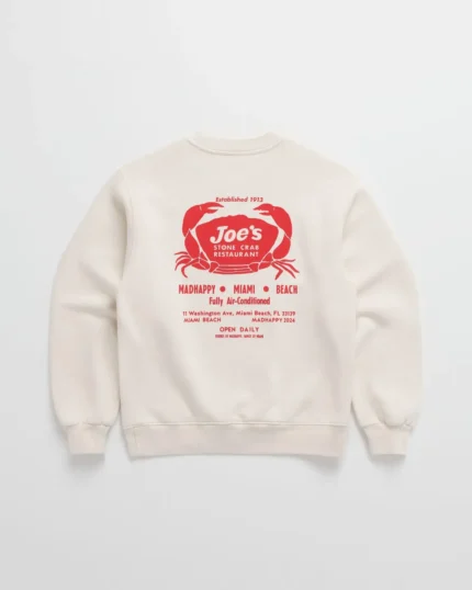 Madhappy Joe’s Stone Crab Midweight Crewneck