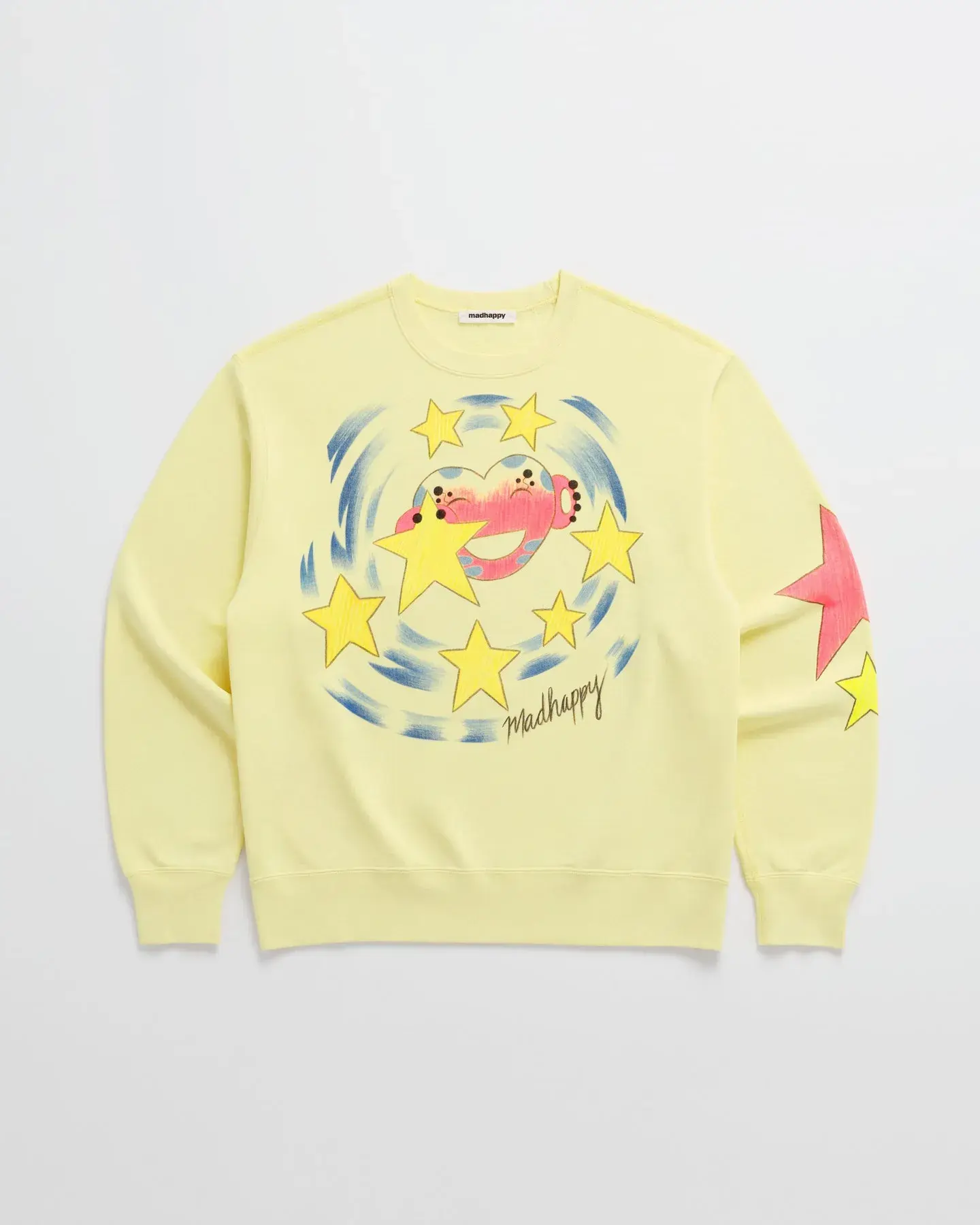 Madhappy Kyla Callista Hand Drawn Crewneck Madhappy Kyla Callista Hand Drawn Crewneck