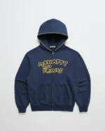 Madhappy and Friends Fleece ZIp Up Hoodie