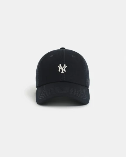 Navy Madhappy Yankees Wool Clean Up Hat