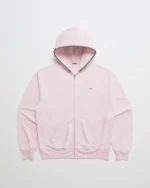 Light Grey Heather Madhappy Lightweight Zip Up Hoodie
