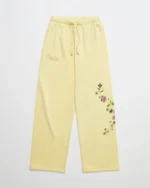 Light Plum Madhappy Office Kiko Floral Straight Leg