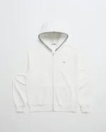 Light Grey Heather Madhappy Lightweight Zip Up Hoodie