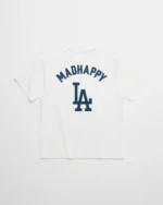White Madhappy Dodgers LA Heavyweight Tee