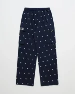 Navy Madhappy Yankees Flannel Boxer Pant