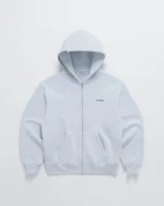 Madhappy Classics Fleece Zip Up Hoodie Moss